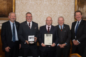 Derby City Pubwatch being presented with National Pubwatch of the Year Award